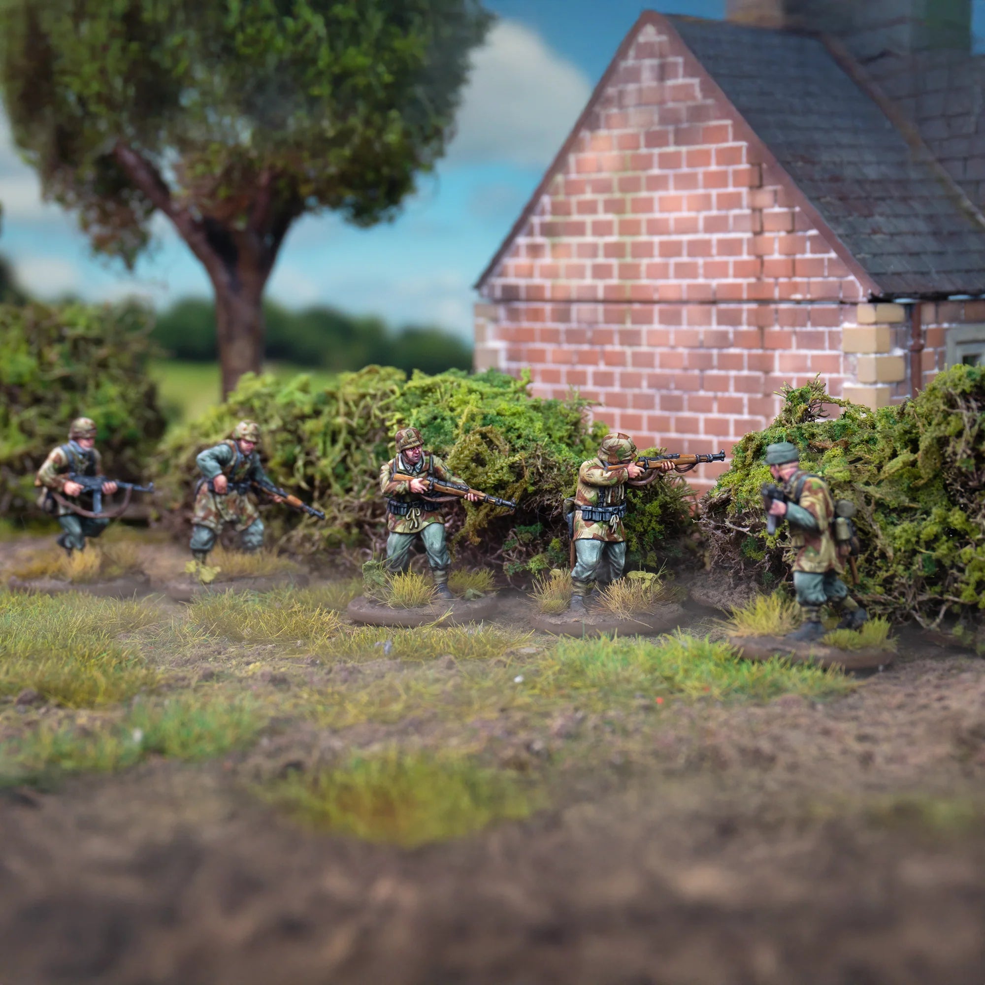 Victrix WW2 German Rifleman (x10) Sprue – 28mm Late-War Infantry