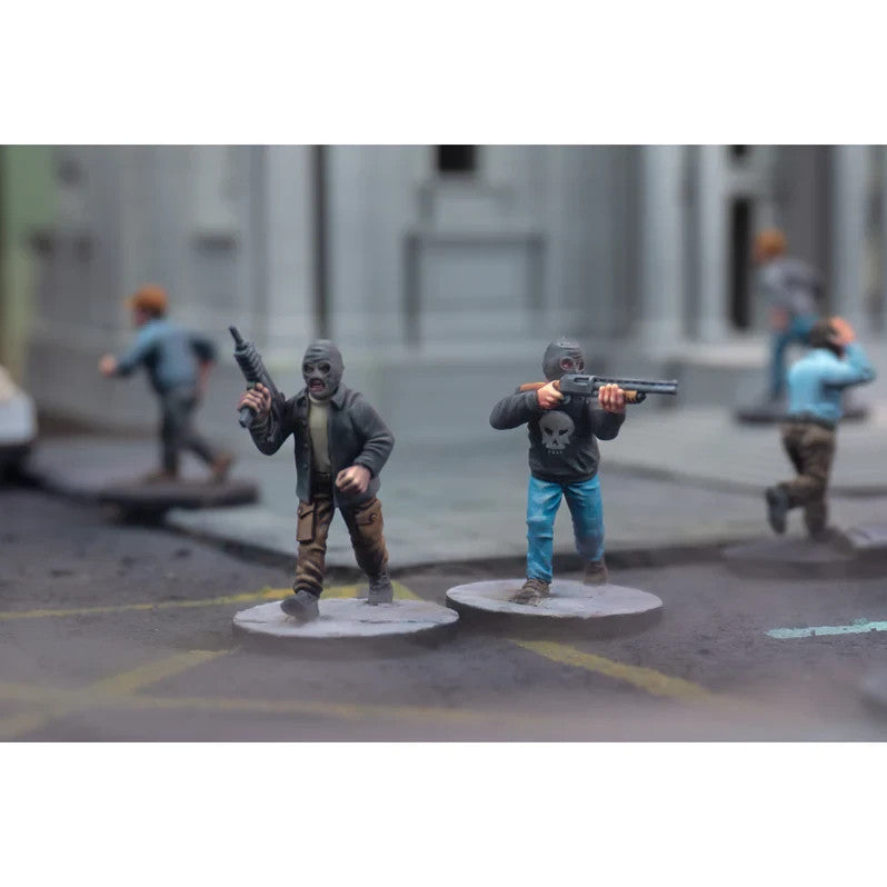 Wargames Atlantic Pulp Adventures Civilians & Survivors: Men Sprues – x6 28mm Miniatures