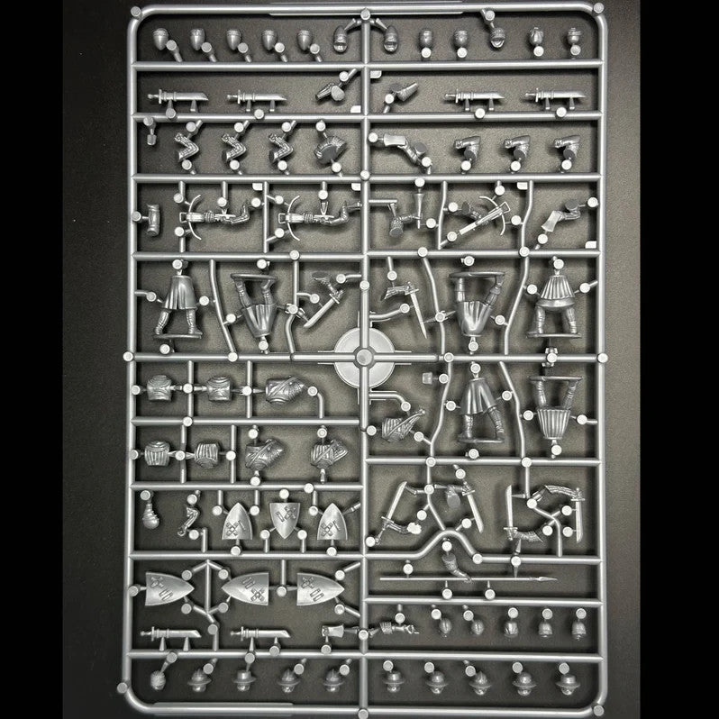 Wargames Atlantic Foot Serjeants Infantry Sprue – 28mm Medieval (6 Figures)