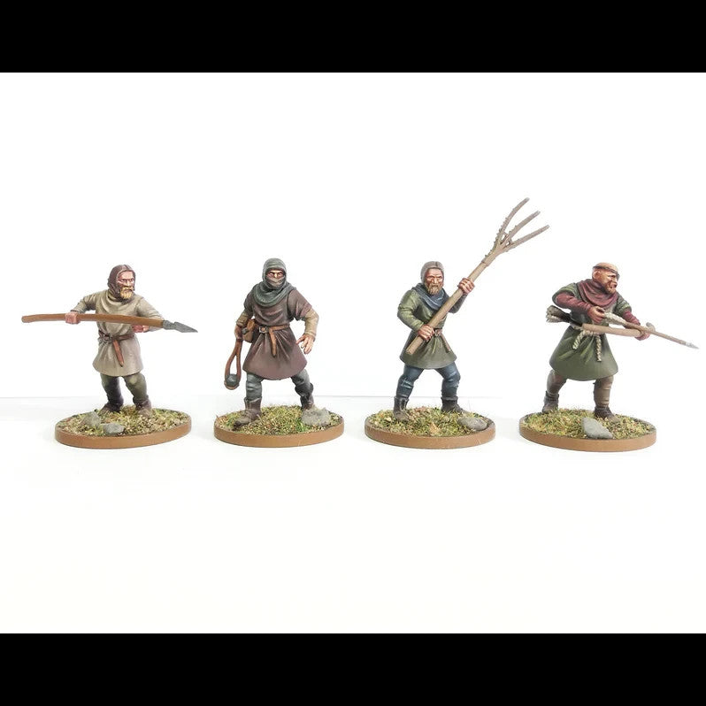 Wargames Atlantic Baron's War - Peasant Levy SPRUE 28mm Medieval Miniatures