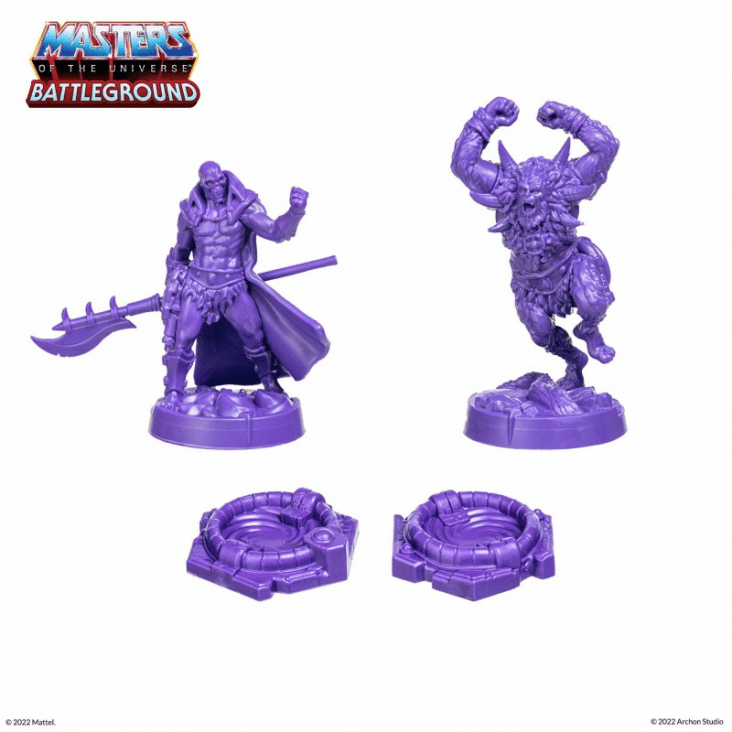 Masters of the Universe Battleground Scareglow & Beastman - 28mm Fantasy Miniatures