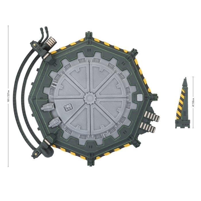 Battlefield in a Box Gothic Sector: Machine Cult Pre-Painted 28mm Terrain