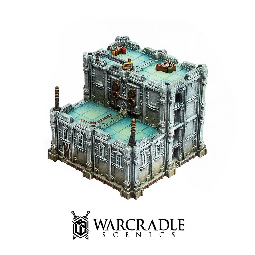 Dystopian Industrial Set: 10mm Gothic Sci-Fi Terrain (Warcradle Studios)