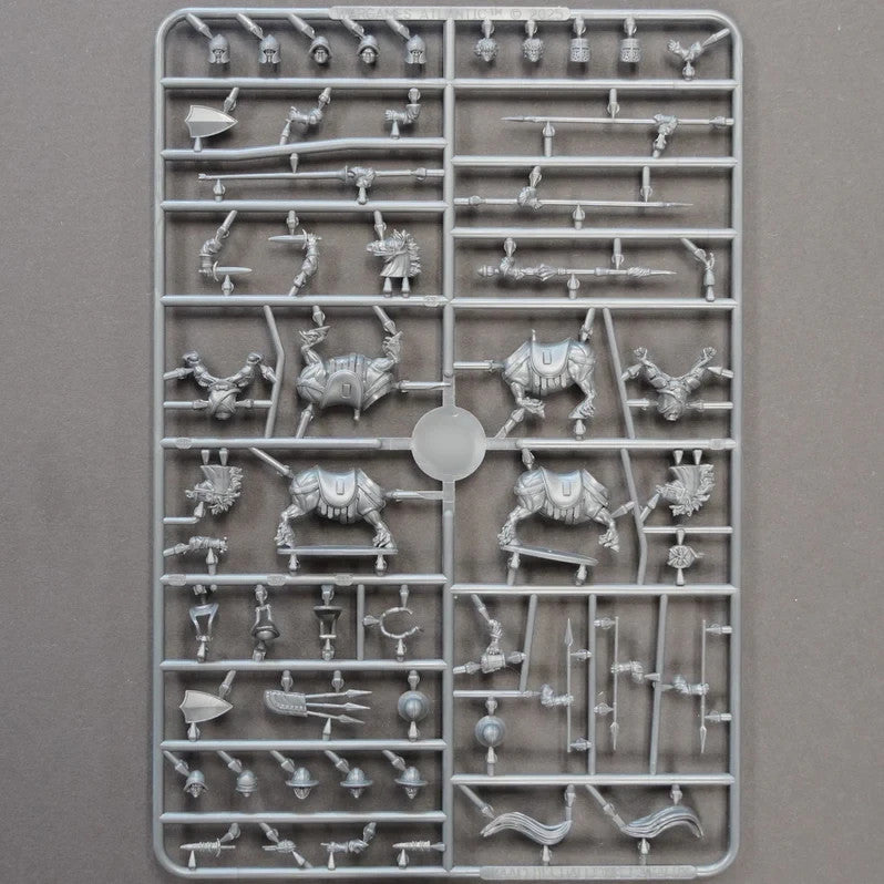 Wargames Atlantic Halfling Cavalry:  28mm fantasy miniatures SPRUE