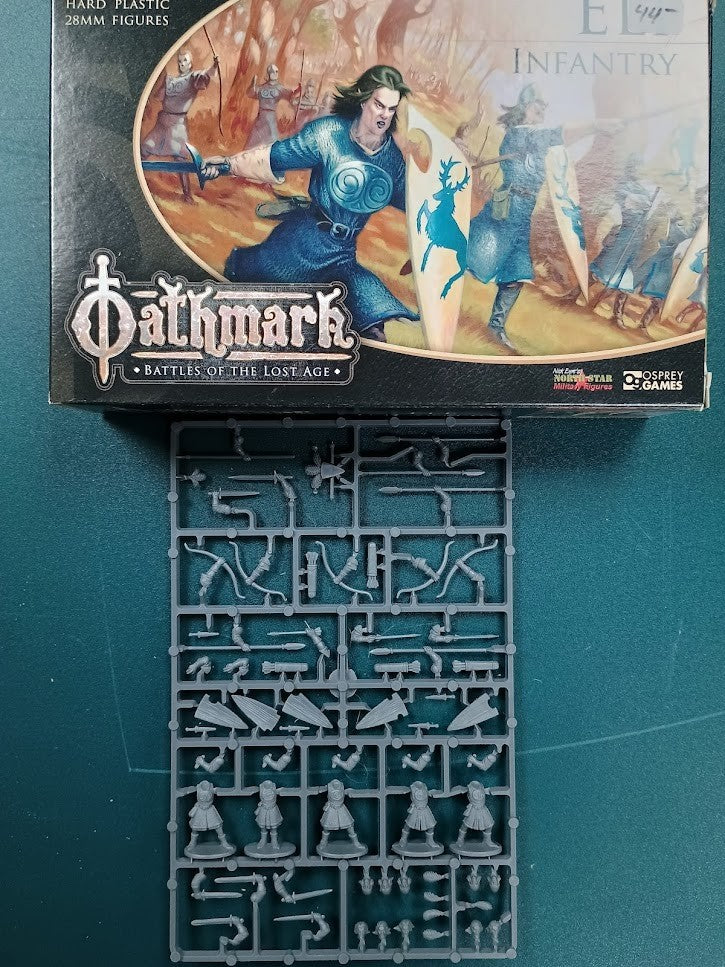 Oathmark: Elf Infantry SPRUES 28mm Fantasy Miniatures by North Star