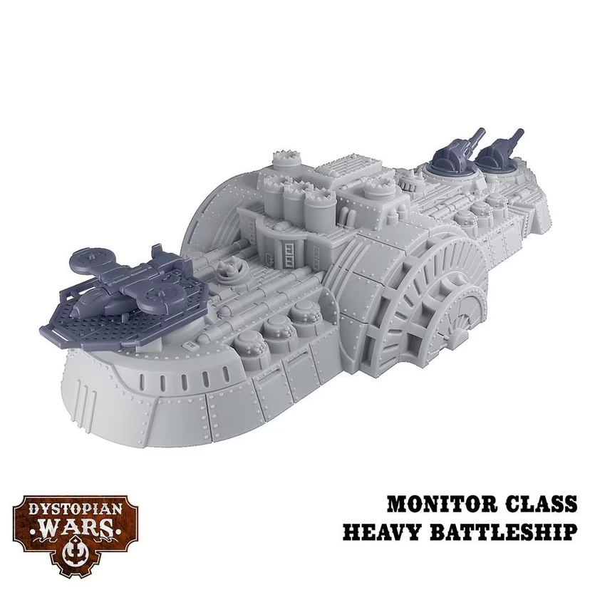 Dystopian Wars: Columbia Battlefleet: Steampunk Navy  (Warcradle)