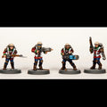Wargames Atlantic Death Fields: Bulldogs Sprue | x6 28mm Sci-Fi Miniatures