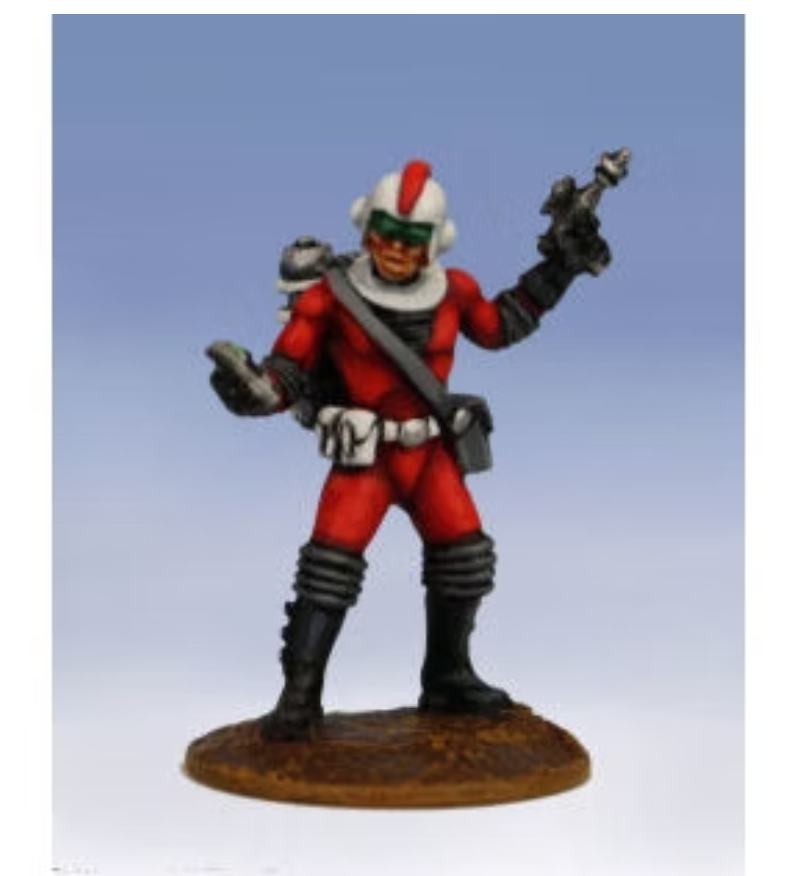 Retro Raygun Galacteers Engineer A (Unpainted) 28/30mm Hydra Miniatures