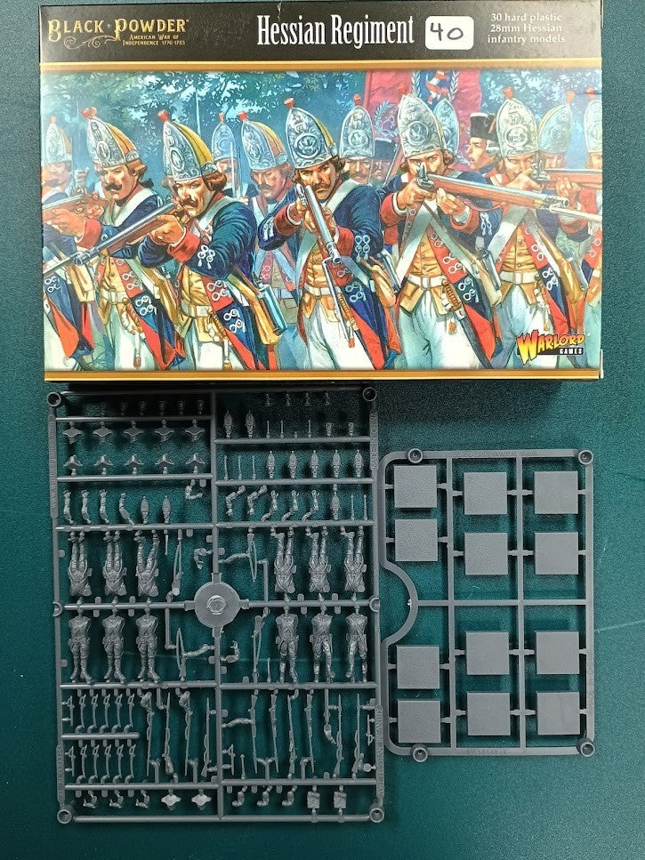 Hessian Regiment Line SPRUE 28mm AWI Miniatures by Warlord Games