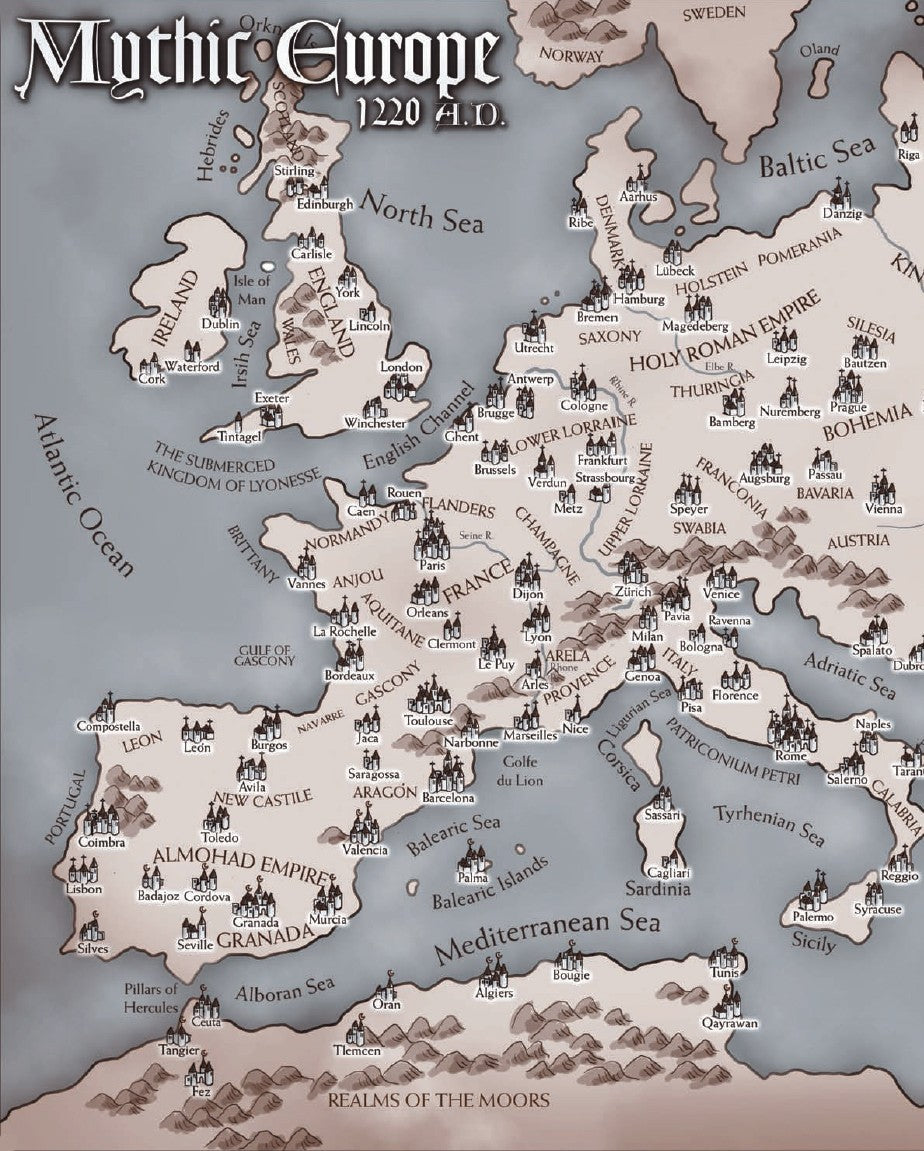 Ars Magica 5th Edition Fantasy RPG Core Rulebook (Softcover)