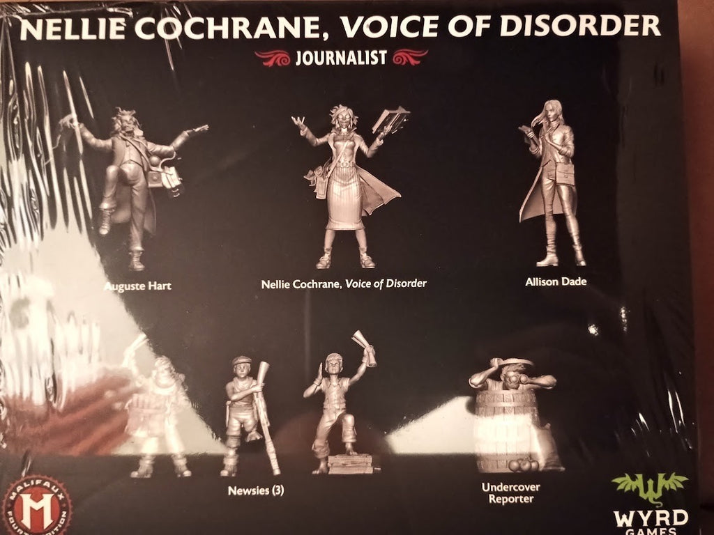 Malifaux 4th Edition Nellie Cochrane, Voice of Disorder  (Wyrd Miniatures)