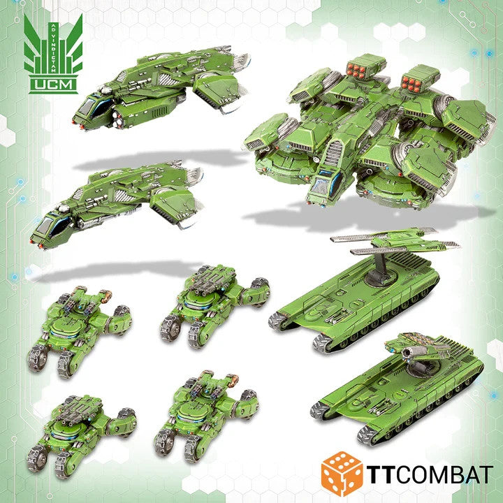 Dropzone Commander UCM Combined Armour Battlegroup (TTCombat)