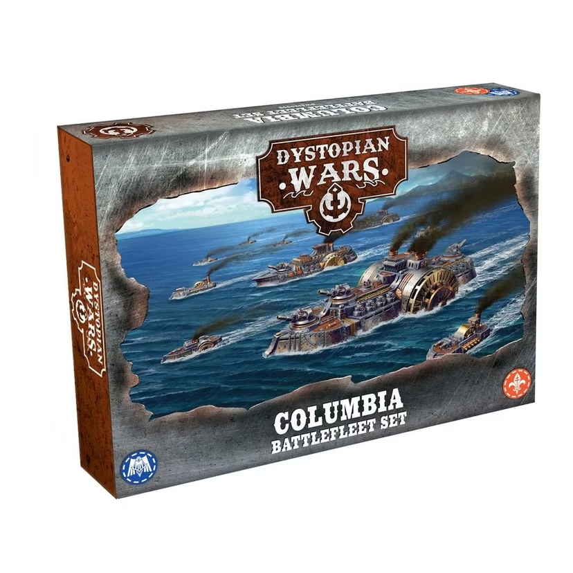 Dystopian Wars: Columbia Battlefleet: Steampunk Navy  (Warcradle)
