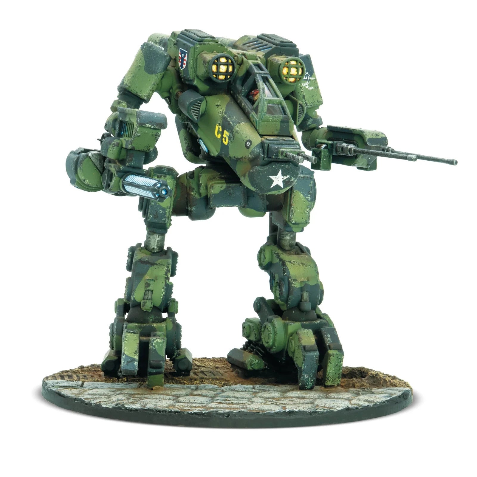 Linebacker Jump Walker Mech for Konflikt 47 (Warlord Games)