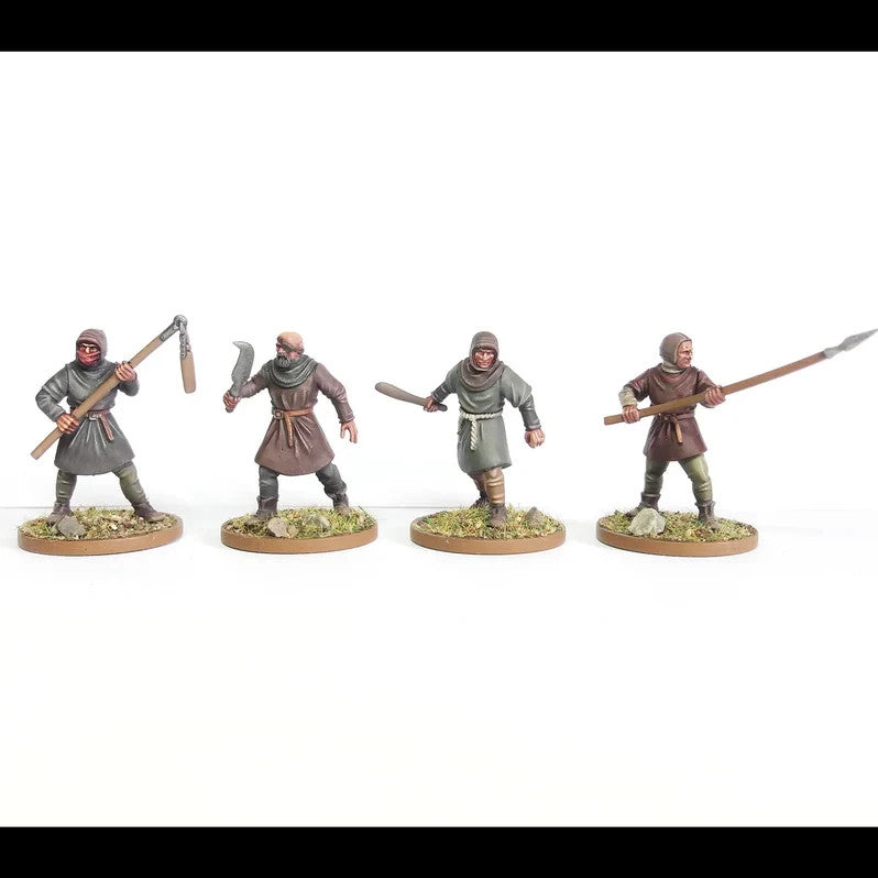 Wargames Atlantic Baron's War - Peasant Levy SPRUE 28mm Medieval Miniatures