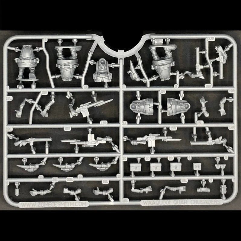 Wargames Atlantic Quar Crusader Infantry - 28mm Miniature SPRUES