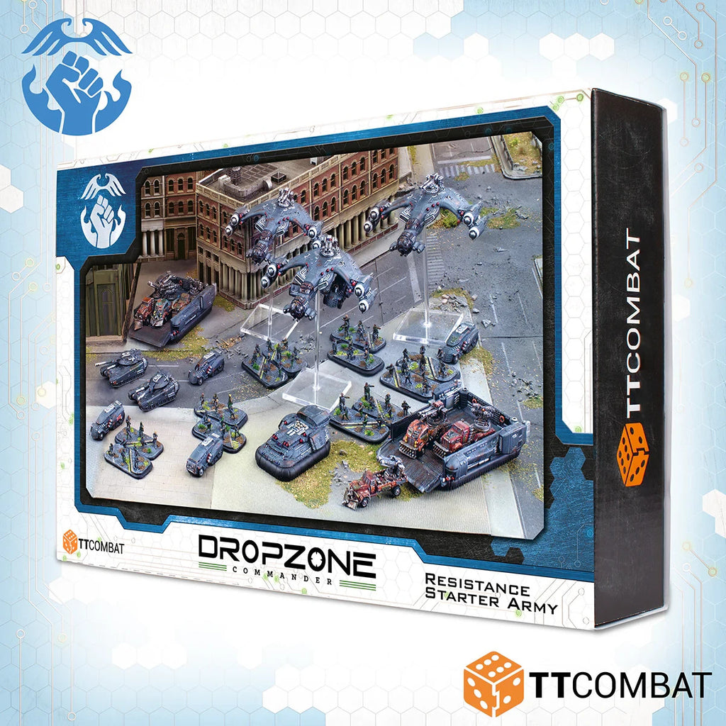 TTCombat Dropzone Commander - Resistance Starter Army 10mm Sci-fi Miniature Game