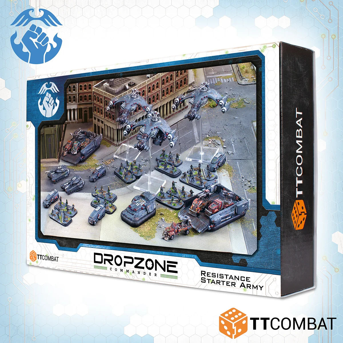TTCombat Dropzone Commander - Resistance Starter Army 10mm Sci-fi Miniature Game
