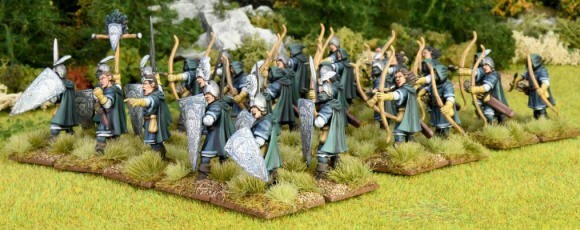 Oathmark: Elf Light Infantry SPRUES 28mm Fantasy Miniatures by North Star