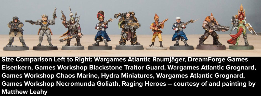 Wargames Atlantic Les Grognards – 28mm Sci-Fi Infantry Sprue (4 Figures)