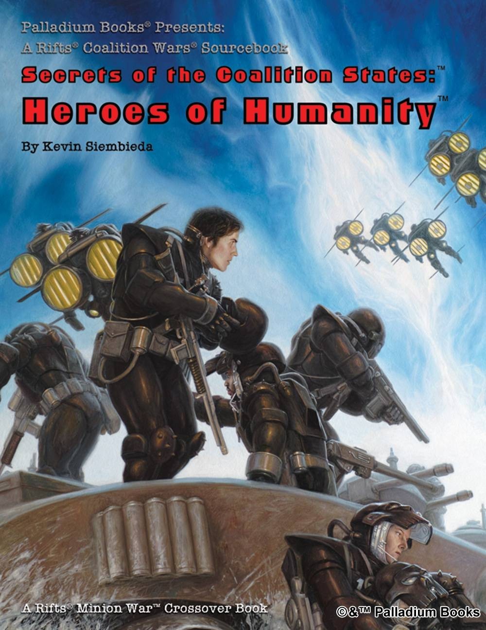 RIFTS Secrets of the Coalition States: Heroes of Humanity Palladium Books (NEW)