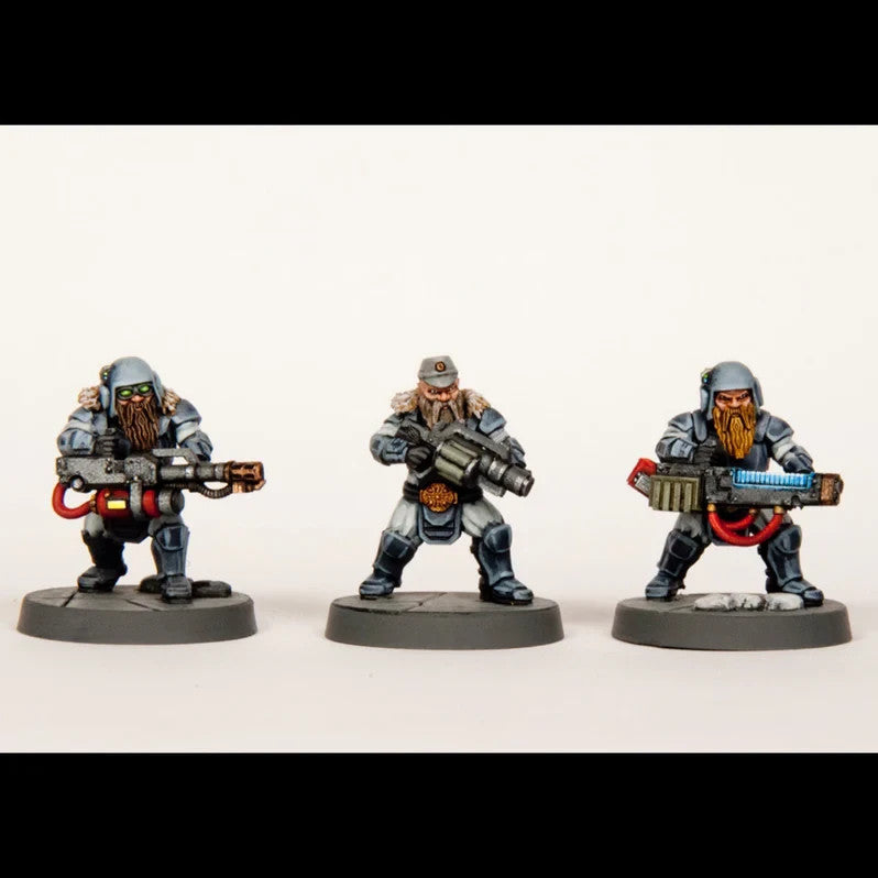 Death Fields: Einherjar – 28mm Sci-Fi Space Dwarf Miniatures (Squat Proxies)