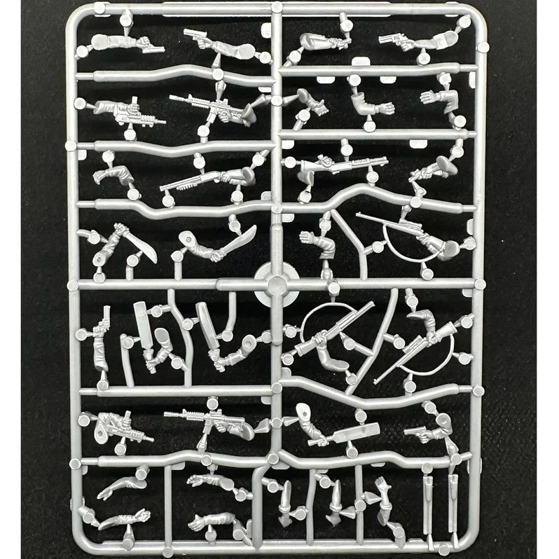 Wargames Atlantic Pulp Adventures Civilians & Survivors: Men Sprues – x6 28mm Miniatures