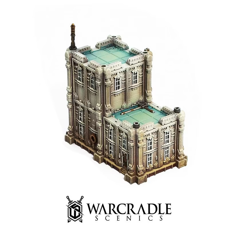Dystopian Industrial Set: 10mm Gothic Sci-Fi Terrain (Warcradle Studios)