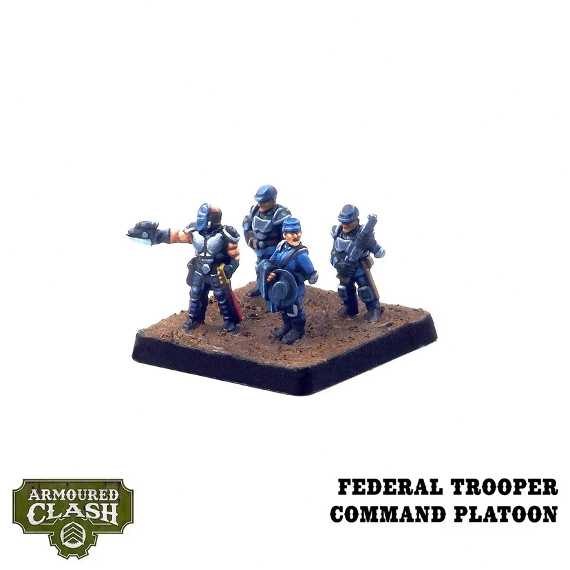 Armoured Clash: Union - Introductory Set: 10mm Victorian SF Minis (Warcradle)