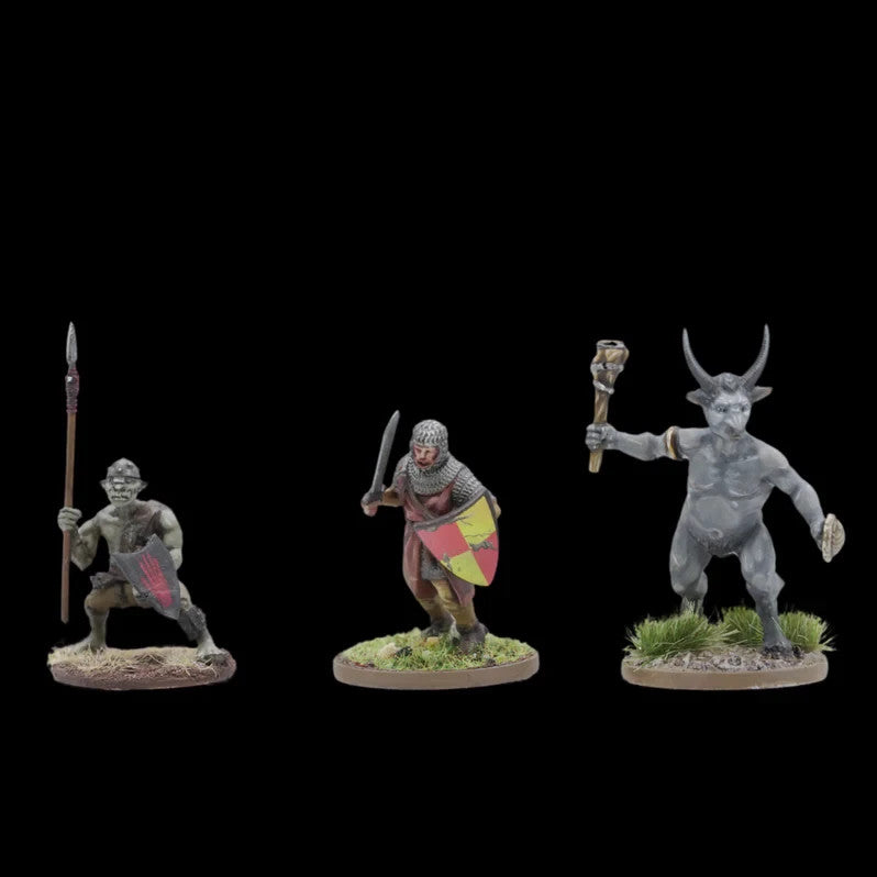 Wargames Atlantic Satyr Brute Miniature SPRUES - Beastmen for Warhammer or D&D