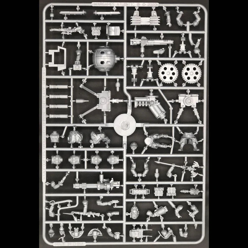 Wargames Atlantic Grognards Command and Support SPRUE 28mm Sci-Fi Miniatures