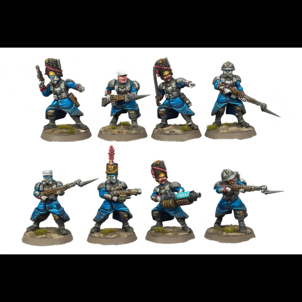 Wargames Atlantic Les Grognards – 28mm Sci-Fi Infantry Sprue (4 Figures)