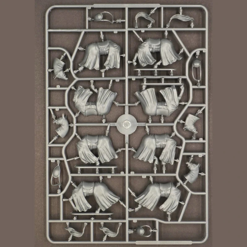 Baron's War MOUNTED KNIGHT SPRUES 28mm Medieval Minis by Wargames Atlantic
