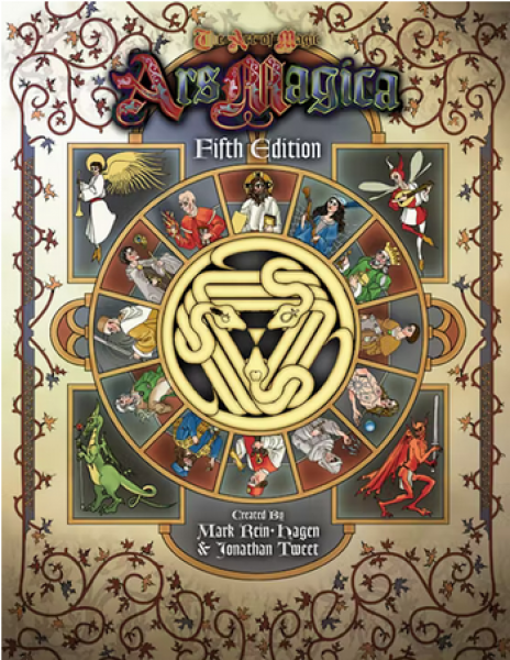 Ars Magica 5th Edition Fantasy RPG Core Rulebook (Softcover)