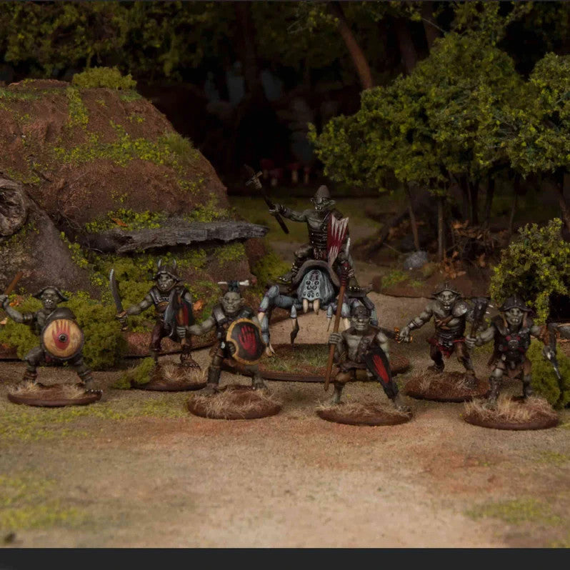 Wargames Atlantic Goblin Warband Sprue - x5 28mm Fantasy Miniatures