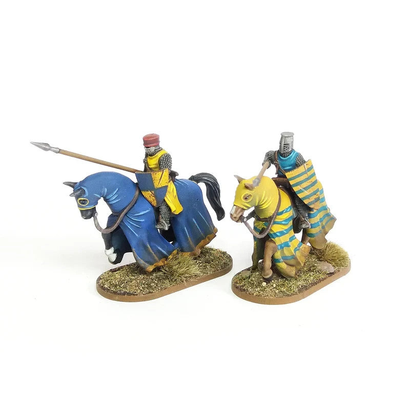 Baron's War MOUNTED KNIGHT SPRUES 28mm Medieval Minis by Wargames Atlantic