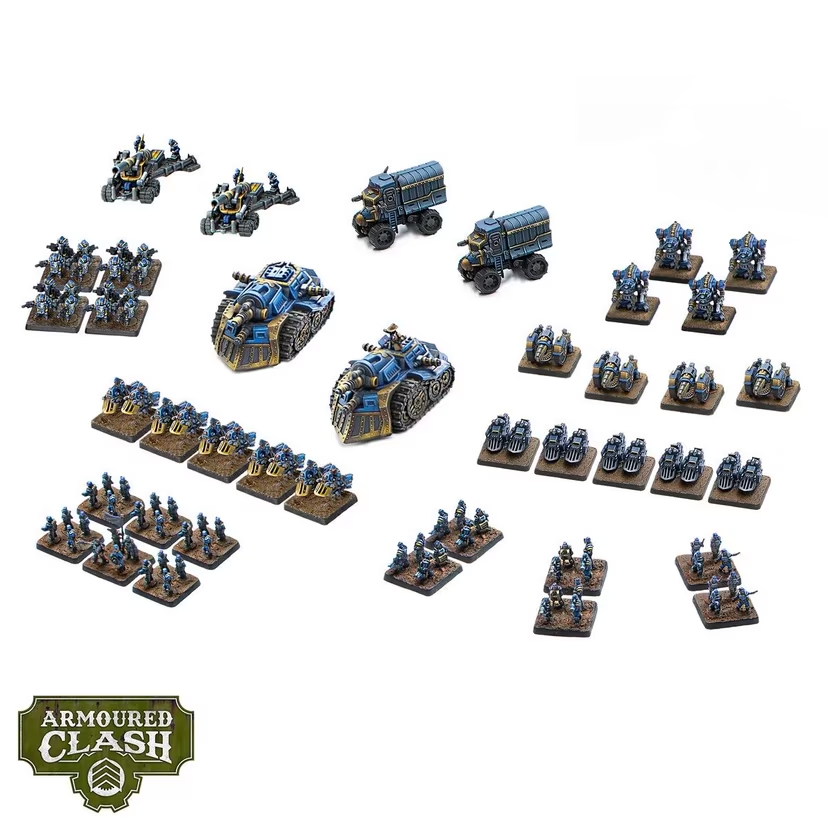 Armoured Clash: Union - Introductory Set: 10mm Victorian SF Minis (Warcradle)