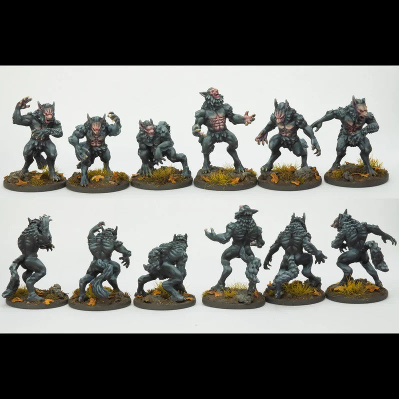 Wargames Atlantic Werewolves Sprue – x4 28mm Fantasy Miniatures