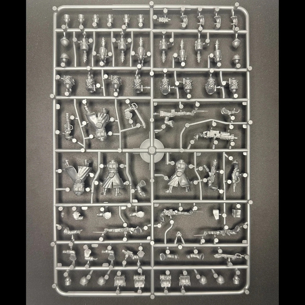 Wargames Atlantic Les Grognards – 28mm Sci-Fi Infantry Sprue (4 Figures)