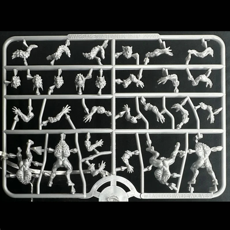 Wargames Atlantic Werewolves Sprue – x4 28mm Fantasy Miniatures