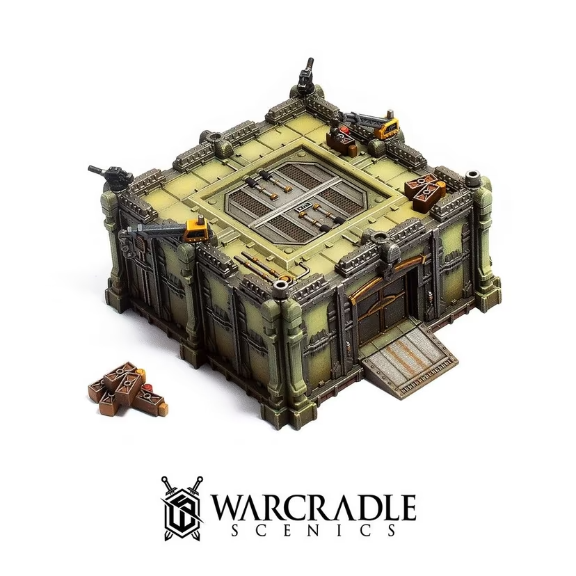 Dystopian Industrial Set: 10mm Gothic Sci-Fi Terrain (Warcradle Studios)