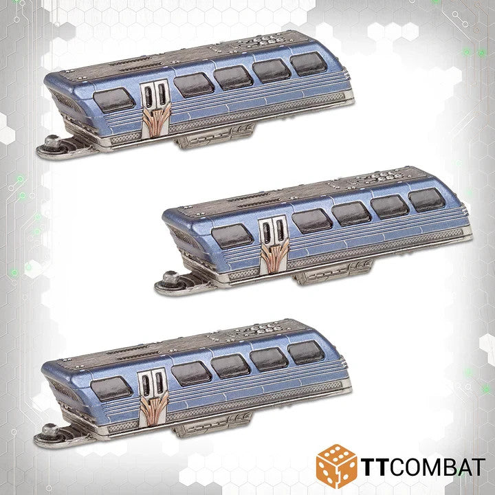 Dropzone Commander Civilian Monorail 10mm Scifi Terrain (TTCombat)