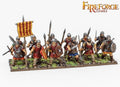 28mm Deus Vult: Spanish Almughavars miniatures SPRUE for Crusades Wargaming