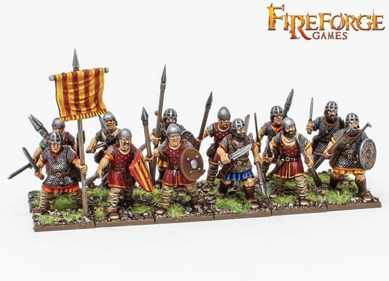 28mm Deus Vult: Spanish Almughavars miniatures SPRUE for Crusades Wargaming