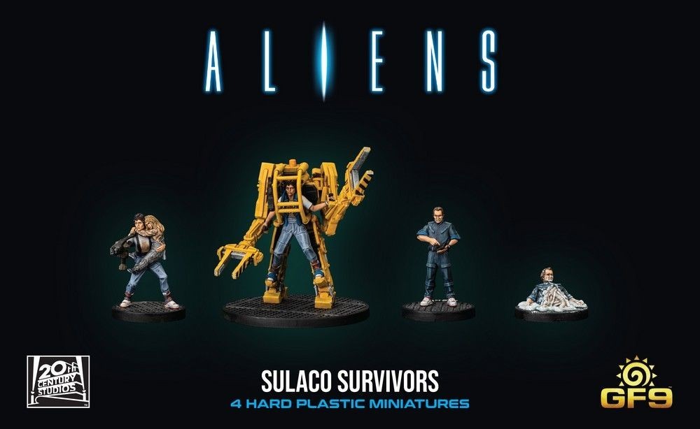 Aliens: Sulaco Survivors 28mm Sci-Fi MIniatures (Gale Force 9)