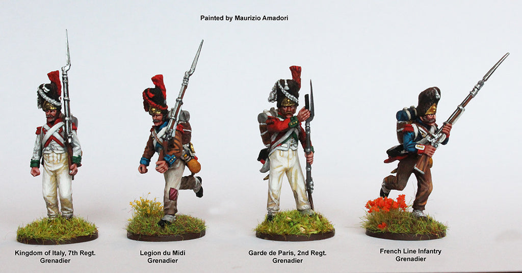 French Elite Companies (1807-1814) Elite Sprue | x4 28mm Miniatures (Perry)