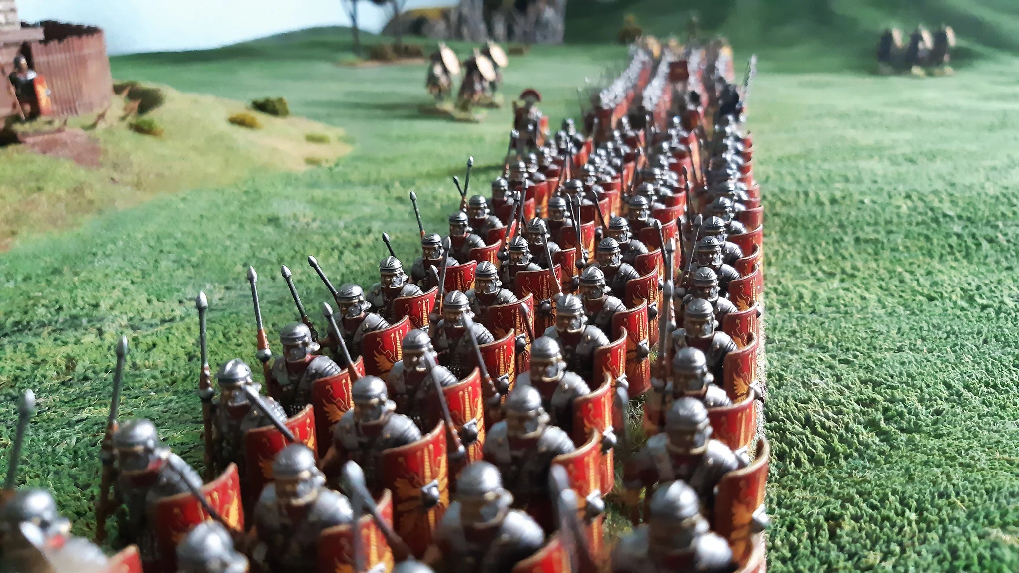 Victrix Advancing Roman Legionaries Sprue (x4 Miniatures) - 28mm
