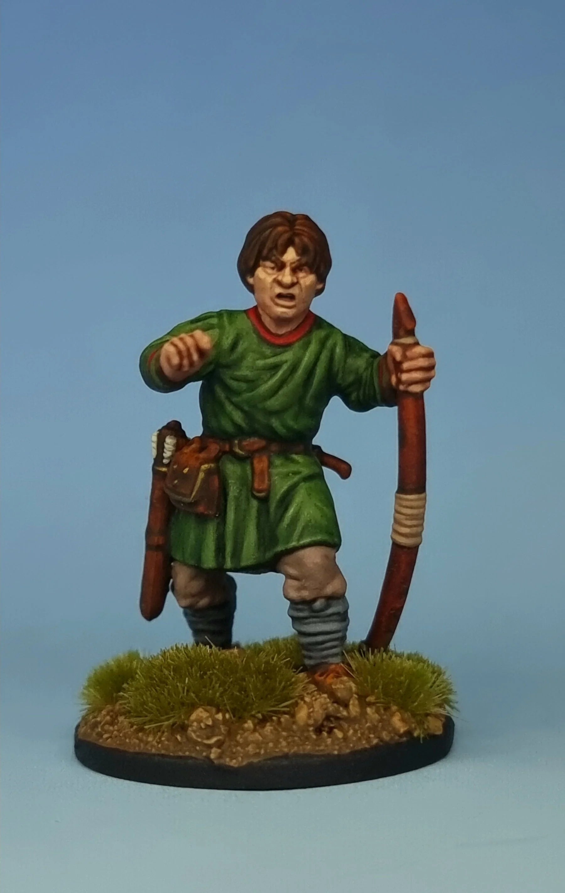 VICTRIX Dark Age Archers & Slingers Sprue (x6 Figures) - 28mm Miniatures