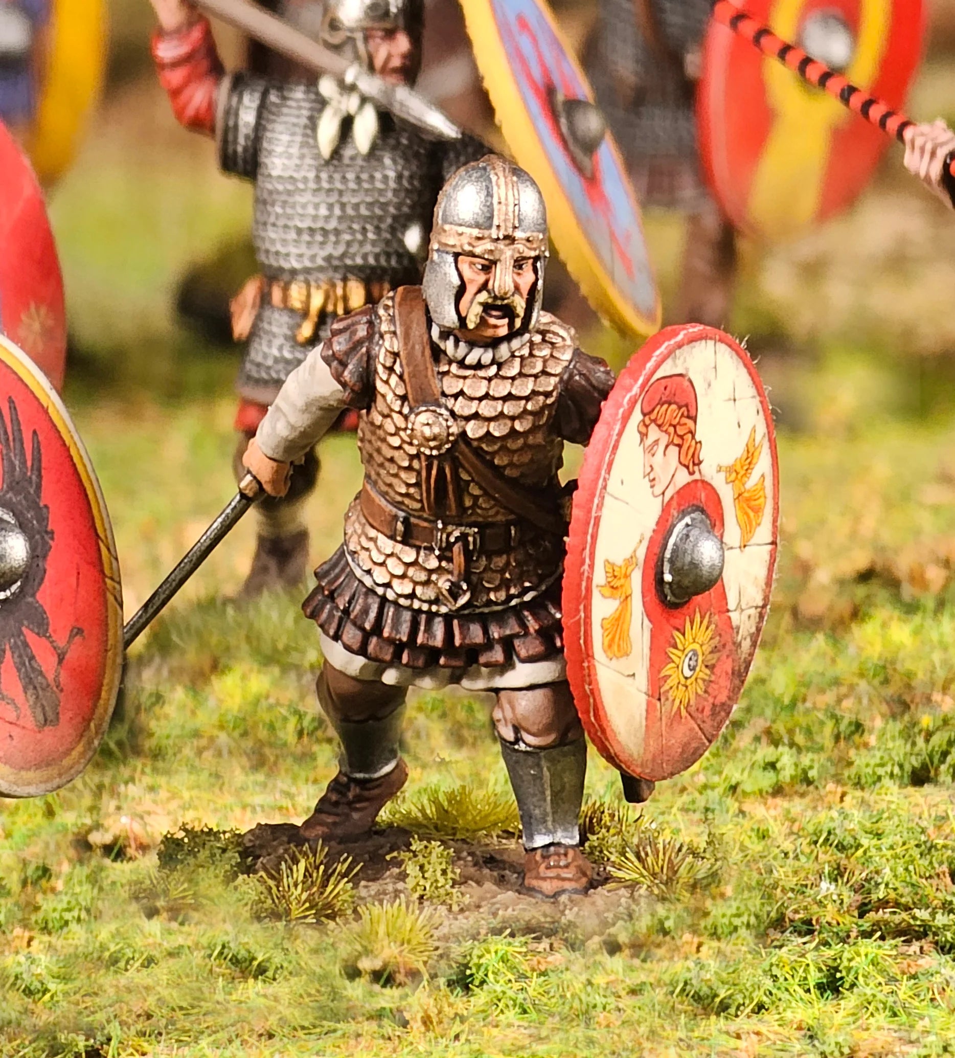 Victrix Late Roman Warband (x34 Figures) - 28mm Historical Miniatures
