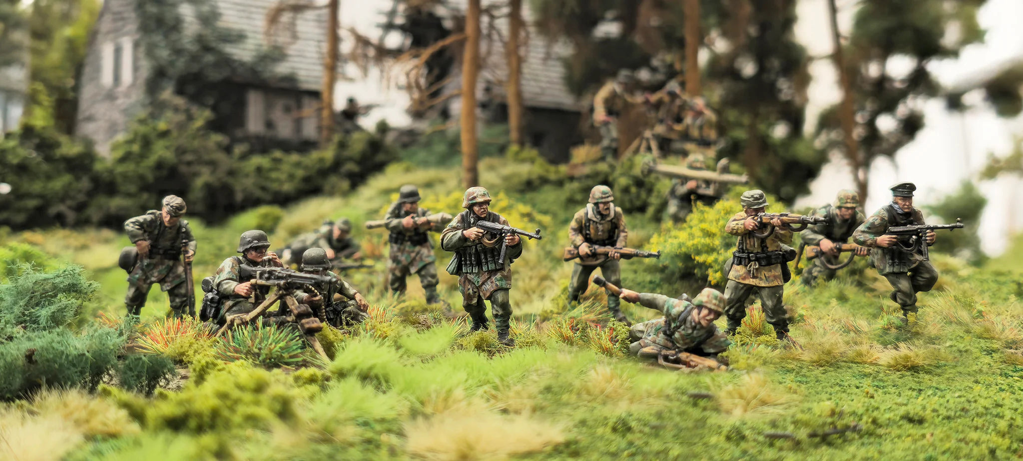 Victrix German Infantry & Heavy Weapons Set (x44 Figures) - 28mm WW2